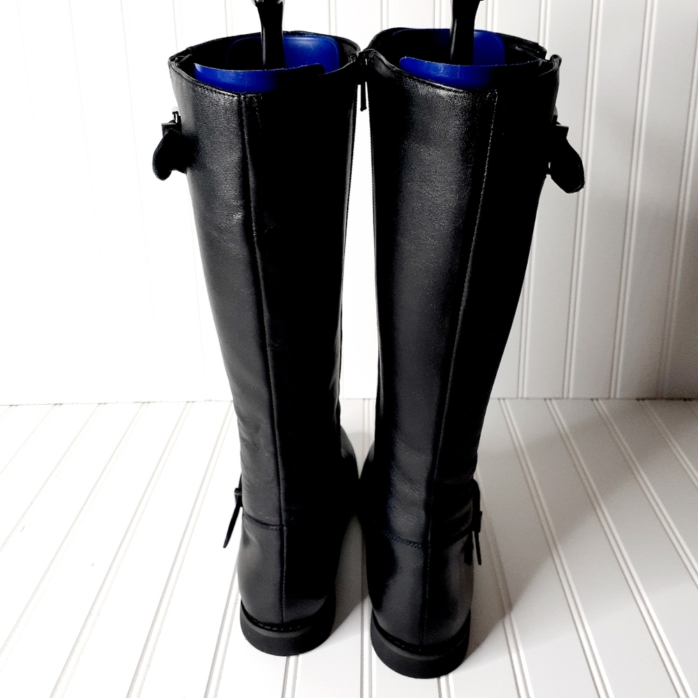 NEW David Tate Alpine Knee High Black Boot - Picture 5 of 12
